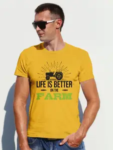 Moda Rapido Men Graphic Printed Round Neck Cotton T-shirt
