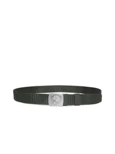 Provogue Men Slider Buckle Textured Belt