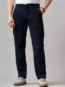 PAUL STREET Men Relaxed Corduroy Trousers