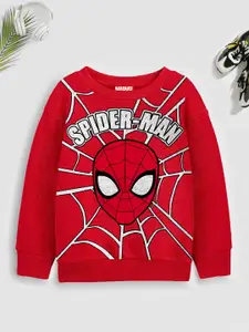 Marvel by Miss and Chief Boys Printed Sweatshirt
