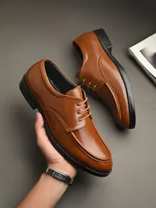 Provogue Men Round Toe Formal Derbys