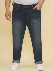John Pride Plus Size Men Light Fade Stretchable Jeans