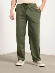 NOBERO Men Straight Fit Heavy Duty Joggers