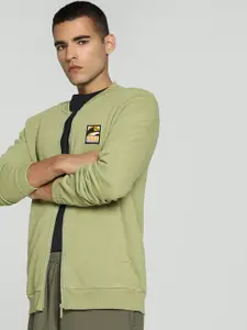 Puma Classics Overdyed Printed Long Sleeve Sporty Jacket