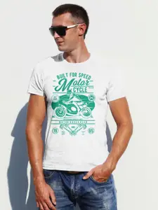 Moda Rapido Men Graphic Printed Round Neck Cotton T-shirt