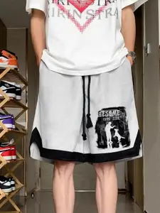 StyleCast Men Graphic Printed Relaxed Fit Shorts