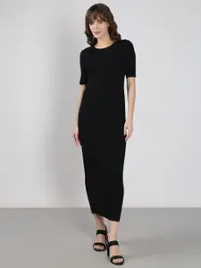 Vero Moda Round Neck Maxi Dress