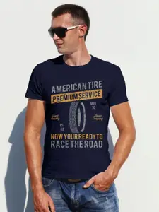 Moda Rapido Men Typography Printed Round Neck Cotton T-shirt