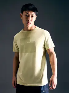 Pepe Jeans Men Biker Printed Raw Edge Slim Fit T-shirt