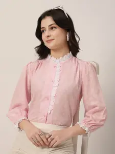 Style Quotient Women Smart Floral Opaque Formal Shirt
