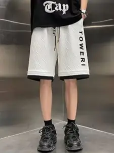 StyleCast Men Printed Relaxed Fit Knee Length Cotton Shorts