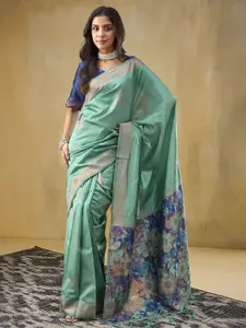 RACHNA Woven Design Zari Banarasi Saree