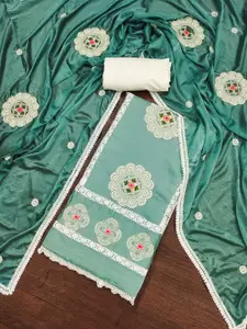 ASISA Floral Embroidered Unstitched Dress Material