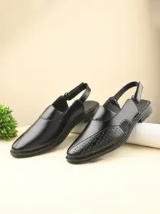 Anouk Men PU Shoe-Style Sandals