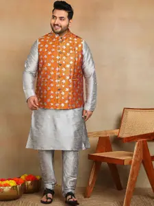 Sztori Woven Design Nehru Jacket