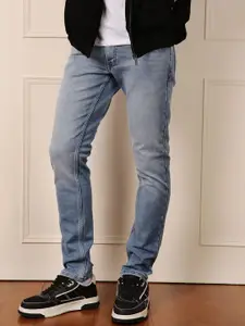 WROGN Men Cotton Comfort Slim Fit Heavy Fade Jeans