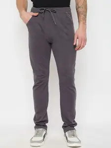 Duke Men Cotton Relaxed-Fit Mid Rise Track Pants