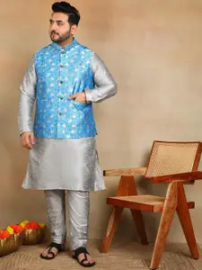 Sztori  Men Woven Design Nehru Jacket