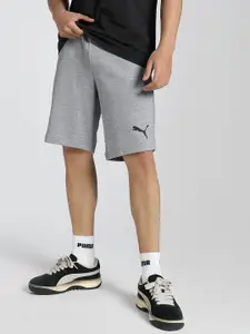 Puma Ess Men Brand Logo Pure Cotton Mid Rise Shorts