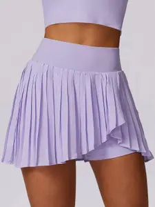 StyleCast Women Pleated Mini Skorts