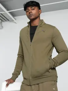 Puma Zippered Full-Zip Slim Fit Polo Jacket