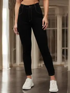 DOLCE CRUDO Women Skinny Fit High-Rise Stretchable Jeans