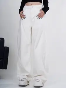 StyleCast Women Cotton Baggy No Fade Jeans