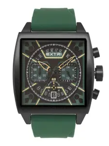 EXTRI Men Skeleton Dial & Straps Analogue Watch X6076-E