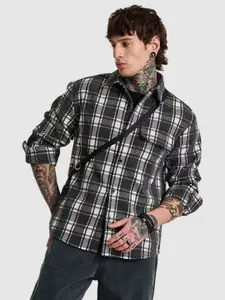 Snitch Men Checked Tailored Jacket