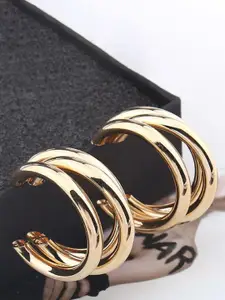 Celestique Contemporary Hoop Earrings