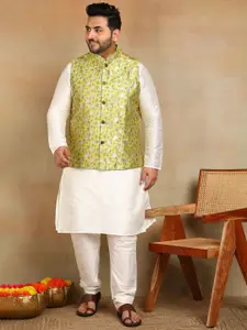 Sztori  Men Woven Design Nehru Jacket