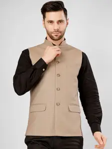 Wintage  Men Satin Nehru Jacket