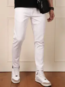 WROGN Men Comfort Skinny Fit Mid-Rise Jeans