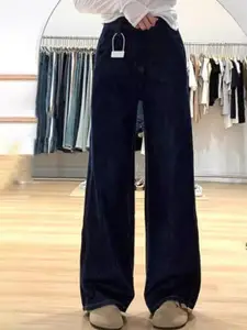 StyleCast Women Cotton Wide Leg Jeans