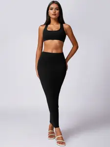 StyleCast Women Maxi Pencil Skirt