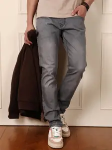 WROGN Men Comfort Slim Fit Heavy Fade Jeans