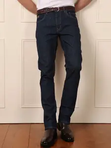 WROGN Men Comfort Slim Fit Mid-Rise Cotton Jeans