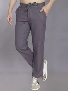 DIVISIVE Men Mid-Rise Loose Fit Regular Trousers