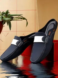 HERE&NOW Men PU Mules