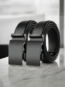 Metronaut Men Textured 2 PU Belt