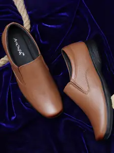 ARAMISH Men Leather Formal Slip-ons