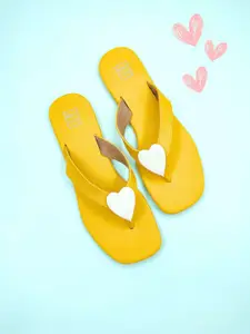 POSTCARD Women T-Strap Flats