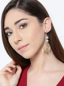 Priyaasi Jute Contemporary Drop Earrings