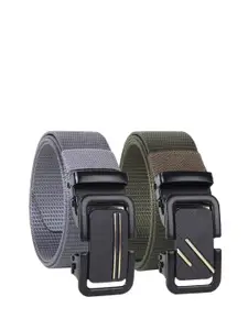 Metronaut Men Textured 2 Belt