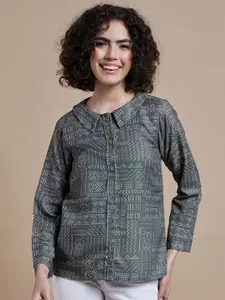 CORSICA Women Comfort Opaque Printed Casual Shirt