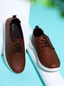 Mast & Harbour Men Leather Lightweight Derbys