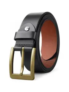 Metronaut Men Leather Formal Belt