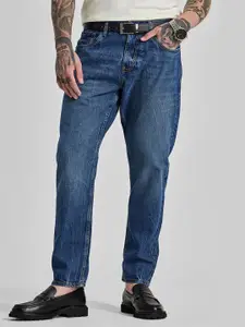 Snitch Men Blue Baggy Fit Jeans