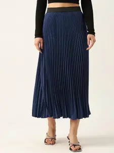 ZWERLON A-Line Maxi Skirt