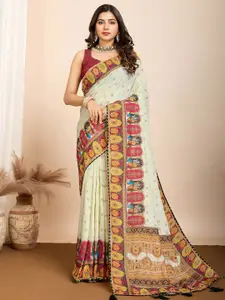 Satrani Embellished Sequinned Designer Saree